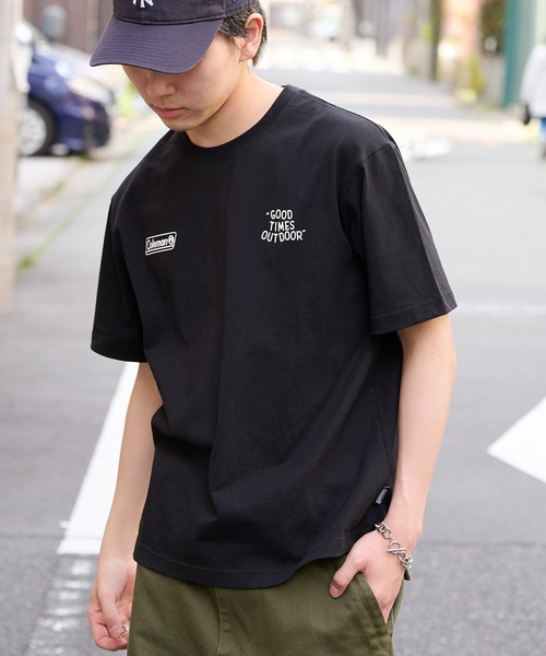 COLEMAN(コールマン)の「【Coleman】GOOD TIMES OUTDOOR コールマンTEE(Tシャツ/カットソー・レディース・ホワイト/グリーン/ピンク/ダークブラウン/ブラック・S/M/L/XL)」の17枚目の写真