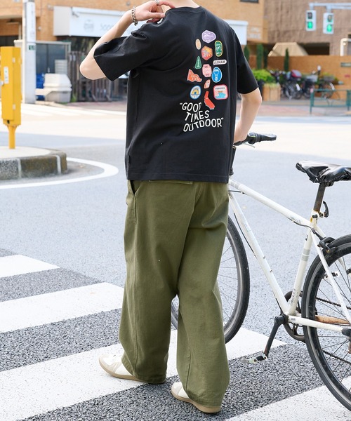 COLEMAN(コールマン)の「【Coleman】GOOD TIMES OUTDOOR コールマンTEE(Tシャツ/カットソー・レディース・ホワイト/グリーン/ピンク/ダークブラウン/ブラック・S/M/L/XL)」の19枚目の写真