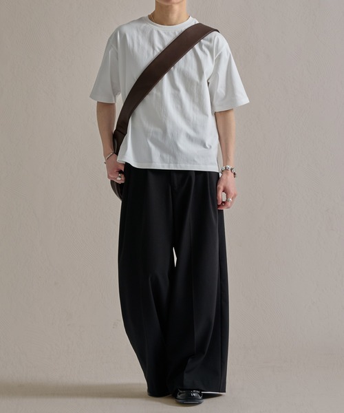 epnok（エプノック）の「【A4/PC収納可】多機能ビッグショルダーバッグ（ショルダーバッグ・メンズ・ブラウン/ブラック・ONE SIZE）」の13枚目の写真