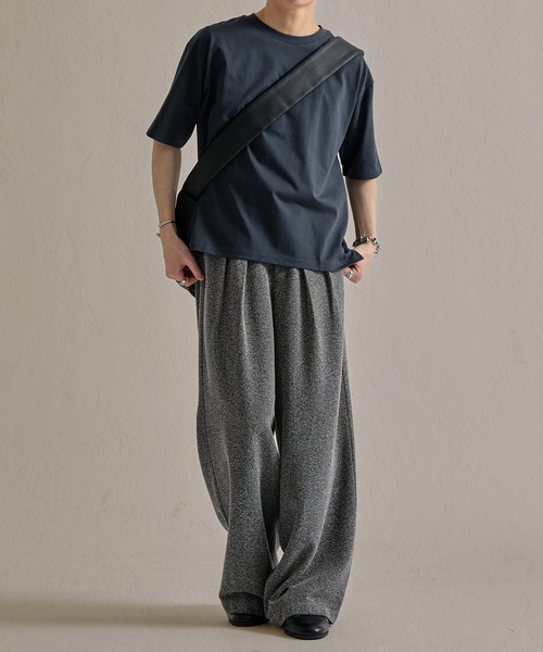 epnok（エプノック）の「【A4/PC収納可】多機能ビッグショルダーバッグ（ショルダーバッグ・メンズ・ブラウン/ブラック・ONE SIZE）」の7枚目の写真