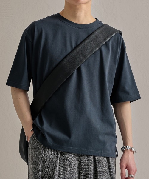 epnok（エプノック）の「【A4/PC収納可】多機能ビッグショルダーバッグ（ショルダーバッグ・メンズ・ブラウン/ブラック・ONE SIZE）」の5枚目の写真