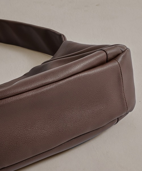 epnok（エプノック）の「【A4/PC収納可】多機能ビッグショルダーバッグ（ショルダーバッグ・メンズ・ブラウン/ブラック・ONE SIZE）」の18枚目の写真