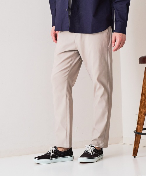 Blue Standard (ブルースタンダード)の「【BLUE STANDARD/ブルースタンダード】快適スーパーストレッチイージーパンツ ラクパン リラックスストレッチ 遮熱 UVカット 冷感 軽量 イージーケア 毛玉レス(その他パンツ・メンズ・チャコールグレー/アイボリー/ブラック/ベージュ・X-LARGE/LARGE/MEDIUM)」の14枚目の写真
