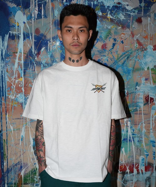 SANTA CRUZ（サンタクルーズ）の「【ムラサキスポーツ限定】SANTA CRUZ サンタクルーズ 半袖 Tシャツ SSWD S/S TEE 502263410（Tシャツ/カットソー・メンズ・ホワイト/ブラック・XL/L/M）」の3枚目の写真