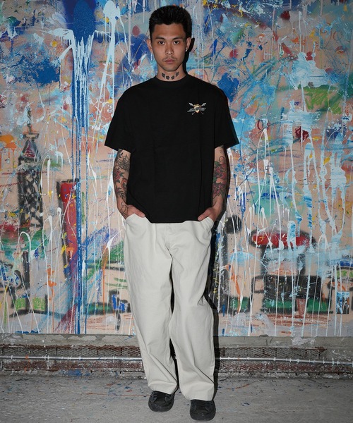 SANTA CRUZ（サンタクルーズ）の「【ムラサキスポーツ限定】SANTA CRUZ サンタクルーズ 半袖 Tシャツ SSWD S/S TEE 502263410（Tシャツ/カットソー・メンズ・ホワイト/ブラック・XL/L/M）」の9枚目の写真