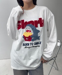 〇サガラ刺繍 キャラクターロンT【UNISEX ITEM】