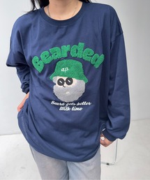 〇サガラ刺繍 キャラクターロンT【UNISEX ITEM】