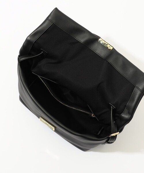 TOMORROWLAND (トゥモローランド)の「【一部別注】PUNTI. GRAFT FLAP バッグ(バックパック/リュック・レディース・ブラック/イエロー・FREE)」の12枚目の写真