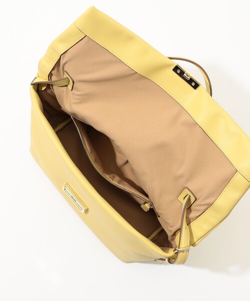 TOMORROWLAND (トゥモローランド)の「【一部別注】PUNTI. GRAFT FLAP バッグ(バックパック/リュック・レディース・ブラック/イエロー・FREE)」の14枚目の写真