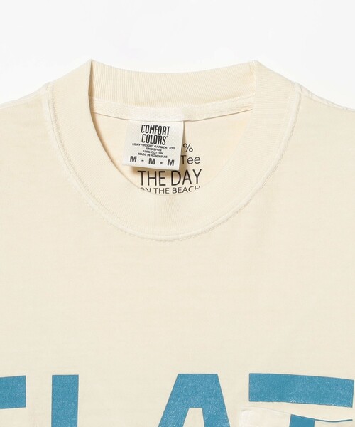 THE DAY（ザデイ）の「【別注】THE DAY ON THE BEACH / Garment Dye Pocket T-Shirt（Tシャツ/カットソー・メンズ・レッド系その他7/ブラック系その他4/オフホワイト・MEDIUM/X-LARGE/LARGE）」の7枚目の写真