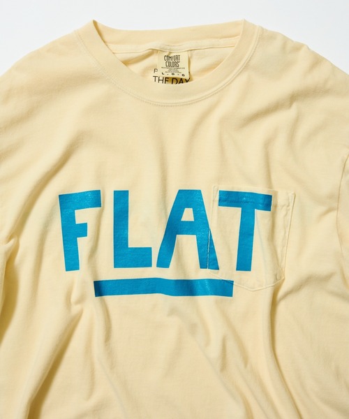 THE DAY(ザデイ)の「【別注】THE DAY ON THE BEACH / Garment Dye Pocket T-Shirt(Tシャツ/カットソー・メンズ・レッド系その他7/ブラック系その他4/オフホワイト・MEDIUM/X-LARGE/LARGE)」の1枚目の写真