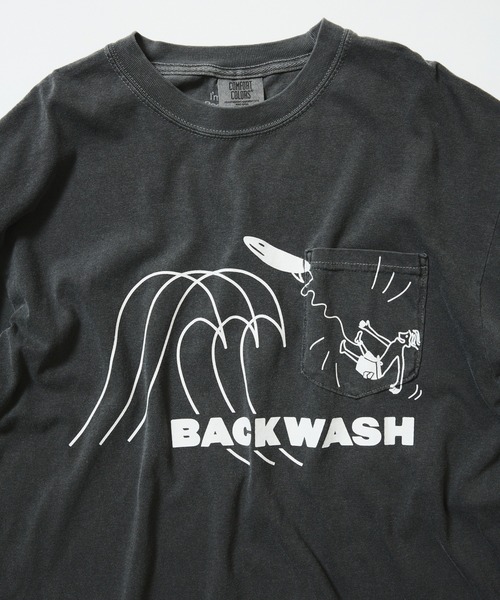 THE DAY(ザデイ)の「【別注】THE DAY ON THE BEACH / Garment Dye Pocket T-Shirt(Tシャツ/カットソー・メンズ・レッド系その他7/ブラック系その他4/オフホワイト・MEDIUM/X-LARGE/LARGE)」の2枚目の写真