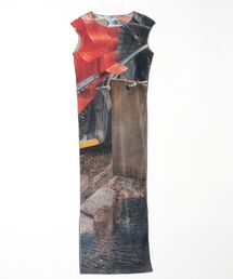 kotohayokozawa（コトハヨコザワ）の「SHEER GRAPHIC DRESS *SLEEVELES（ワンピース）」