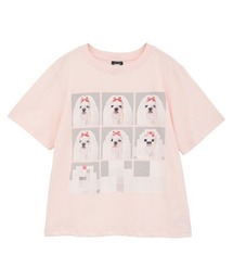 Candy Stripper（キャンディストリッパー）の「SHIH TZU LOW PIXEL Tシャツ（Tシャツ/カットソー）」