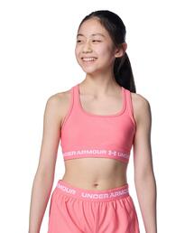 UNDER ARMOUR（アンダーアーマー）の「UAクロスバックブラ ミディアムサポート（トレーニング/キッズ）（スポーツブラ）」