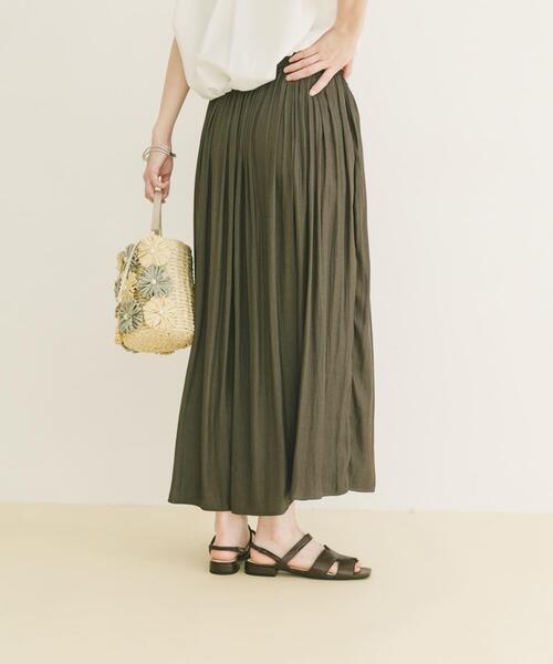 ITEMS URBANRESEARCH(アイテムズ アーバンリサーチ)の「イージーガウチョパンツ(その他パンツ・レディース・ベージュ系その他/キャメル/チャコールグレー・FREE)」の4枚目の写真