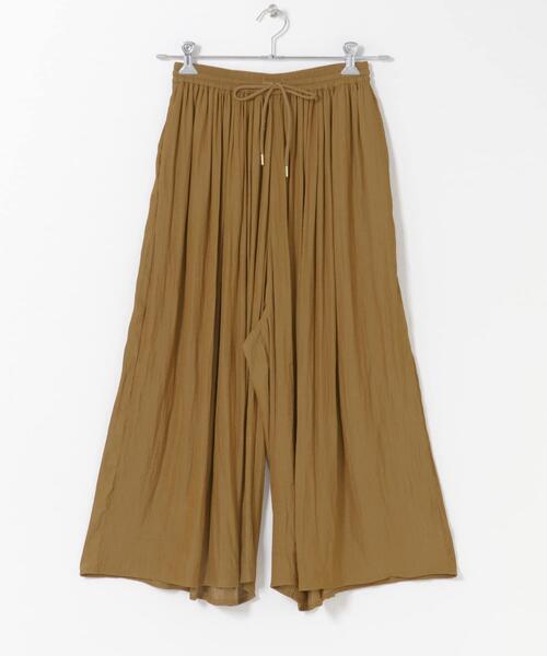 ITEMS URBANRESEARCH(アイテムズ アーバンリサーチ)の「イージーガウチョパンツ(その他パンツ・レディース・ベージュ系その他/キャメル/チャコールグレー・FREE)」の15枚目の写真