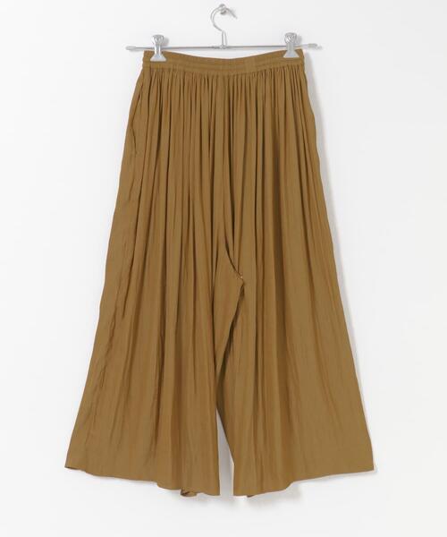 ITEMS URBANRESEARCH(アイテムズ アーバンリサーチ)の「イージーガウチョパンツ(その他パンツ・レディース・ベージュ系その他/キャメル/チャコールグレー・FREE)」の17枚目の写真