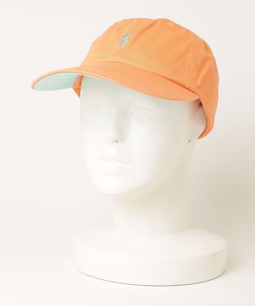 ロングビル ウォッシュド ツイル キャップ（キャップ）｜POLO RALPH