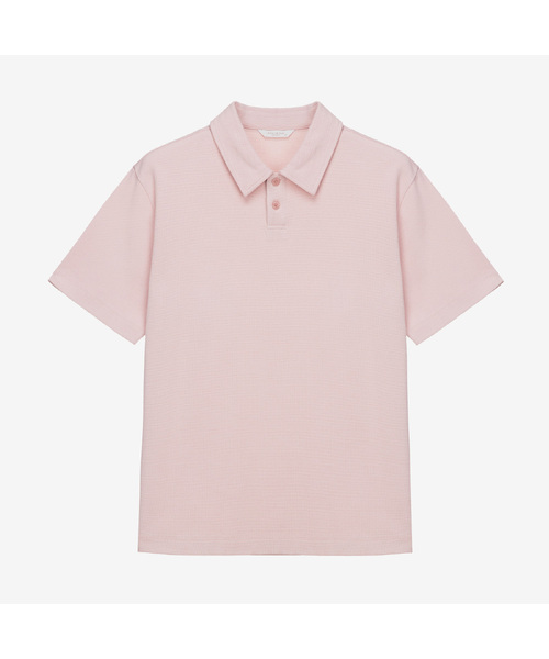 MINDBRIDGE(マインドブリッジ)の「サカリバカラTシャツ - 3カラー MYTS3126(ポロシャツ・メンズ・ブラック/ピンク/クリーム・100/95/110/105)」の3枚目の写真