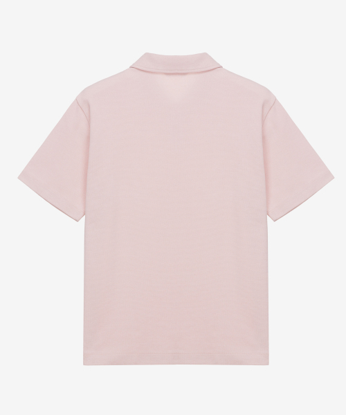 MINDBRIDGE(マインドブリッジ)の「サカリバカラTシャツ - 3カラー MYTS3126(ポロシャツ・メンズ・ブラック/ピンク/クリーム・100/95/110/105)」の8枚目の写真