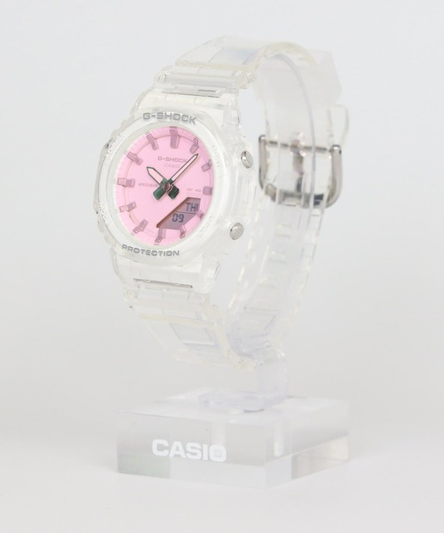 G-SHOCK(ジーショック)の「GMA-P2100シリーズ / GMA-P2100SR-7AJF(アナログ腕時計・レディース・クリア・FREE)」の18枚目の写真