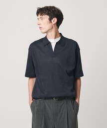 BEAUTY&YOUTH UNITED ARROWS | シャイン ギマ スキッパー ポロニット ウォッシャブル(ニット/セーター)