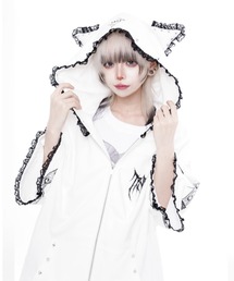 REFLEM/レフレム』顔料加工うさ耳ZIPフーディー（パーカー）｜REFLEM