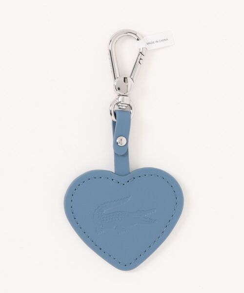 LACOSTE(ラコステ)の「《LACOSTE》HEART CHARM(キーホルダー・レディース・ピンク/ブルー・フリー)」の1枚目の写真