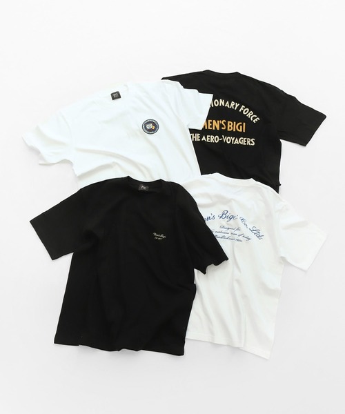 MEN'S BIGI(メンズビギ)の「50th ANNIVERSARY TEE アーカイブスタジャンプリント(Tシャツ/カットソー・メンズ・ホワイト/ブラック・02/03)」の13枚目の写真