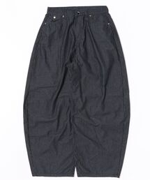 Figments（フィグメンツ）の「ストライプワークデニム（デニムパンツ）」