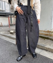 Figments | ストライプワークデニム(デニムパンツ)
