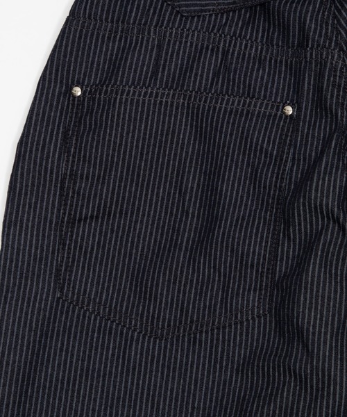 Figments(フィグメンツ)の「ストライプワークデニム(デニムパンツ・レディース・ネイビー・LARGE/SMALL/MEDIUM)」の10枚目の写真
