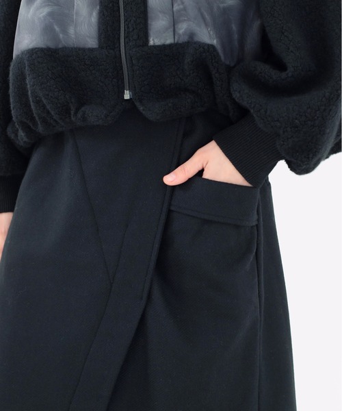 bedsidedrama(ベットサイドドラマ)の「Dreamin' Surf Rider Skirt(スカート・レディース・カーキ/ブラック・1)」の14枚目の写真