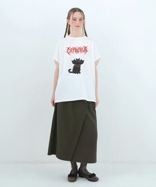 bedsidedrama(ベットサイドドラマ)の「Dreamin' Surf Rider Skirt(スカート・レディース・カーキ/ブラック・1)」の10枚目の写真