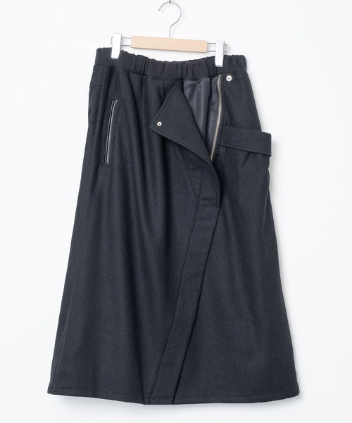 bedsidedrama(ベットサイドドラマ)の「Dreamin' Surf Rider Skirt(スカート・レディース・カーキ/ブラック・1)」の19枚目の写真