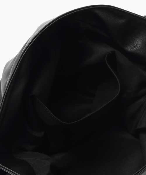 OSKR（オーエスケーアール）の「OSKR / オーエスケーアール ex 2WAY Design Handle Tote BAG（トートバッグ・メンズ・ブラック・FREE）」の7枚目の写真