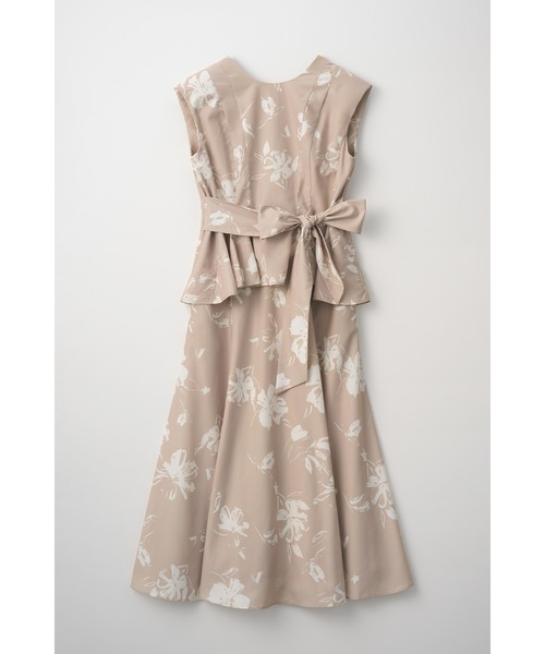 Estella.K(エステラケー)の「【Audire×Estella.K】Staycation peplum dress/フレンチペプラムドレス(Audireコラボ)(ワンピース・レディース・アイボリー/ベージュ系その他/ネイビー・SMALL/MEDIUM)」の15枚目の写真
