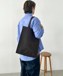 real design（リアルデザイン）の「[real design]PUレザー縦型トートバッグ/ユニセックス/A4サイズ対応（トートバッグ）」