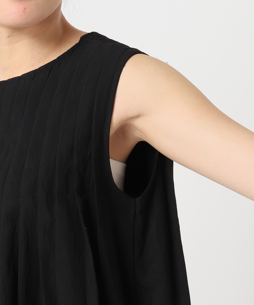 U by SPICK&SPAN（ユーバイスピックアンドスパン）の「UBY Spick & Span タックブラウス（シャツ/ブラウス・レディース・ブラック/ホワイト・FREE）」の18枚目の写真