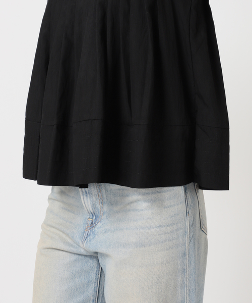 U by SPICK&SPAN（ユーバイスピックアンドスパン）の「UBY Spick & Span タックブラウス（シャツ/ブラウス・レディース・ブラック/ホワイト・FREE）」の19枚目の写真
