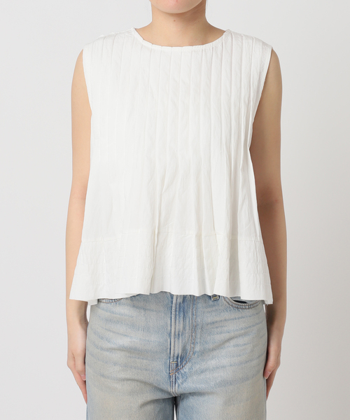 U by SPICK&SPAN（ユーバイスピックアンドスパン）の「UBY Spick & Span タックブラウス（シャツ/ブラウス・レディース・ブラック/ホワイト・FREE）」の22枚目の写真
