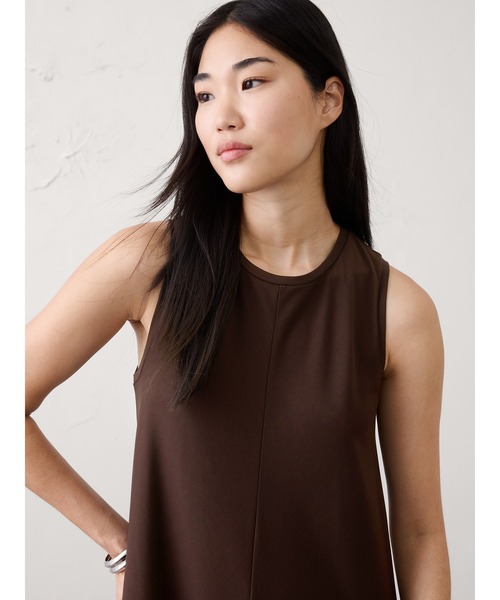 BANANA REPUBLIC FACTORY STORE 日本限定 ノースリーブ ニット マキシ