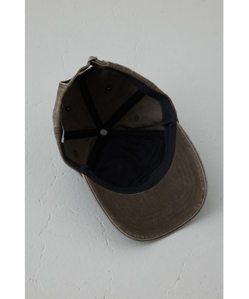 AZUL by moussy（アズールバイマウジー）の「ウォッシュ加工フロントメッセージキャップ（キャップ・レディース・ベージュ/ブラウン/ブルー/ブラック・FREE）」の22枚目の写真