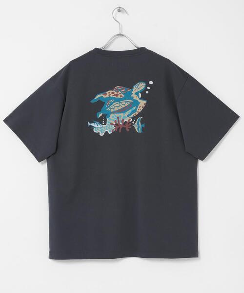 URBAN RESEARCH Sonny Label（アーバンリサーチサニーレーベル）の「HIROCKSHOWコラボTシャツ TURTLE（Tシャツ/カットソー・メンズ・スミクロ/オフホワイト・MEDIUM/LARGE）」の12枚目の写真