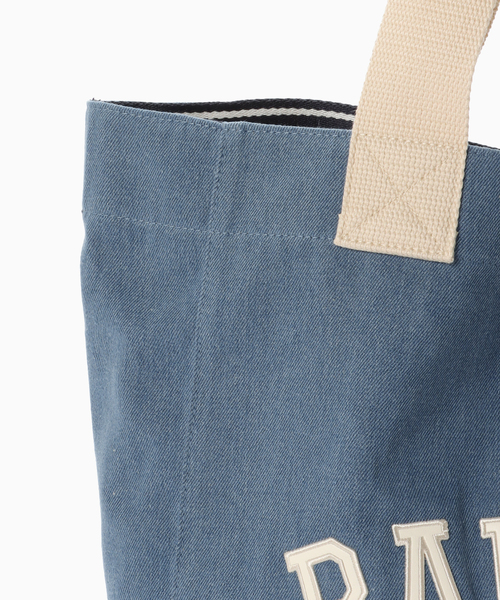 Barbour(バブアー)の「Barbour / バブアー emily denim tote bag(トートバッグ・メンズ・ネイビー・FREE)」の6枚目の写真