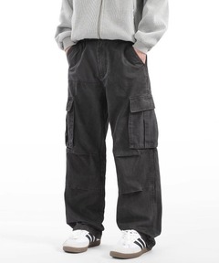 セール】4-Pocket Cargo Denim Pants/4ポケットカーゴデニムパンツ