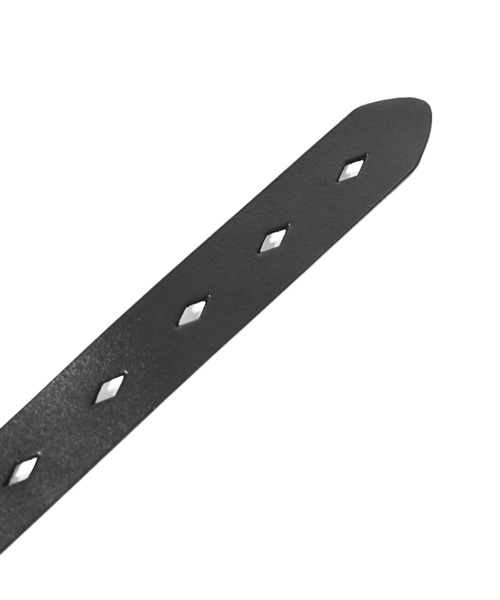 MinoriTY(マイノリティ)の「【MinoriTY】スプリットレザーアイレットベルト メンズ ウィメンズ ユニセックス(ベルト・メンズ・ブラック/ブラウン・FREE)」の8枚目の写真