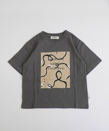 MAKE YOUR DAY（メイクユアデイ）の「うにょうにょプリント半袖Tシャツ（Tシャツ/カットソー）」