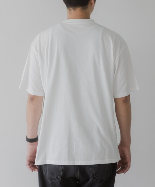 MAKE YOUR DAY(メイクユアデイ)の「うにょうにょプリント半袖Tシャツ(Tシャツ/カットソー・メンズ・チャコールグレー/オフホワイト・M/L)」の7枚目の写真